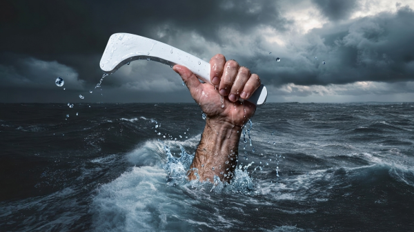 korollek sortant de la mer