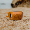 protège bouche orange avec le logo de Combourg Suba