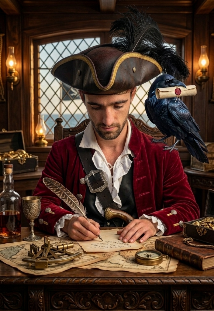 Capt'ain Robin répondant à un joueur de hockey subaquatique